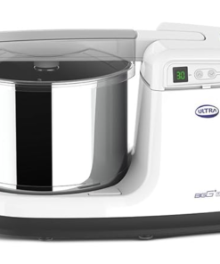 Ultra BIGG + Twetgrinder 2.5L,Patented Conical stones,Digital timer, ABS body,Multiutility drum,CE certifed Inhousemotor with 5years warranty, AISI 304Food grade StainlessSteel,150WPower,230V (white).